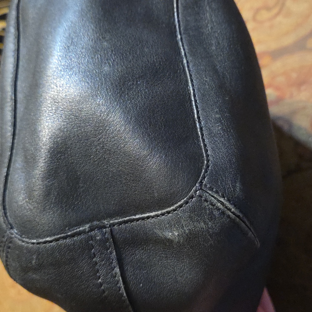 Coach Vintage Soho Legacy 9186 2001 Black Leather Bucket Bag $390 Retail GUC - Picture 10 of 16